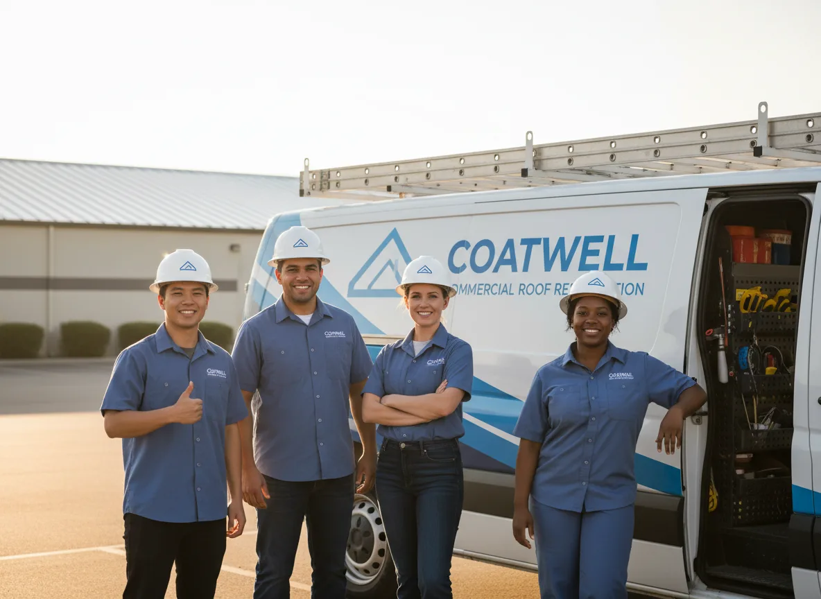 Commercial roof coating company in Eunice, MO